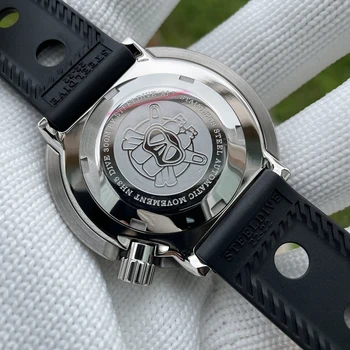 Steeldive SD1975 za 47,5 mm Tiffany izbiranje keramične plošče 30ATM 300m nepremočljiva iz nerjavečega jekla NH35 tuna moški potapljanje watch