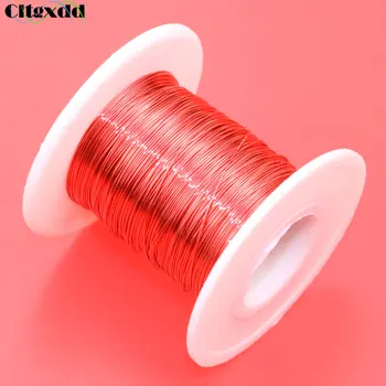 Cltgxdd 0,3 mm / 0.35 mm, rdeče lakiranih žice , Novo poliuretan emajlirano krog navijanje ZK-1-155 bakrene žice 50 metrov