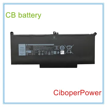 Originalna kakovost laptop baterije 7.6 V 60WH 7500MAH F3YGT Baterijo za 12 7000 7280 7480 2X39G
