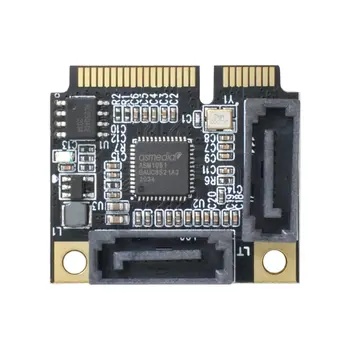 Chenyang Mini PCI-E PCI Express 2 SATA 3.0 Vrata Adapter Pretvornik Trdi Disk Razširitev Kartice za Matično ploščo
