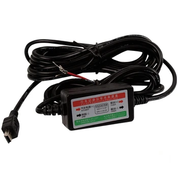 Mikro/Mini USB Trdi Žično Avto Polnilec Power Inverter Pretvornik za Tablični Telefon DVR Snemalnik GPS