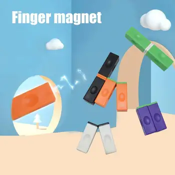 Magnetni Opeke Magnetni Stick Mini Prst Priljubljenih Igrač za Otroke Darila Tlaka Igrače B5B8