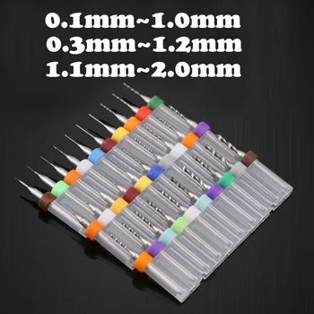 0.6-1.5 mm 1.1-2 mm 2.1-3 mm Volfram Jekla Karbida Mikro Mini Amber CNC SMT Graviranje, Tiskanje Vezja PCB Board Twist Drill Bit