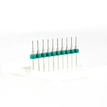 10pcs/Set 1,0 mm Visoke Kakovosti Težko Zlitine PCB Tiskanja Vezje Karbida Mikro Sveder Orodje 1,0 mm za SMT CNC