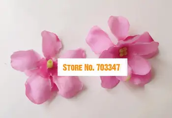 400pcs X 5 cm Svile Hydrangea Cvetovi Cvet Glavo Umetni Za Diy Trakovi za Lase Cvetje Opremo Brezplačna Dostava