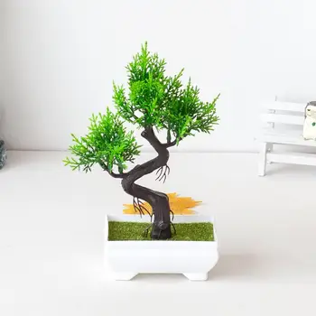 Simulacija Cvet Očarljivo Umetnih Rastlin Realne Realen Dotik Posajenih Dreves