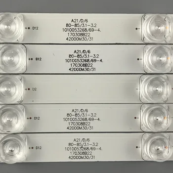 LED Trakovi LED43D10A-01(A) LED43D10B-01(A) LED43D10 LED43D10B LED43D10A 30343010213 43inch aluminij nov LCD TV backligh