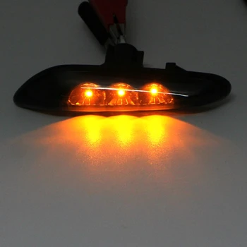 2pcs Dynamic LED Strani Krilo Vzvratno Ogledalo Marker Obrnite Signalna Lučka Indikatorska Zaporedno Blinker Lučka za E82 E60 E90