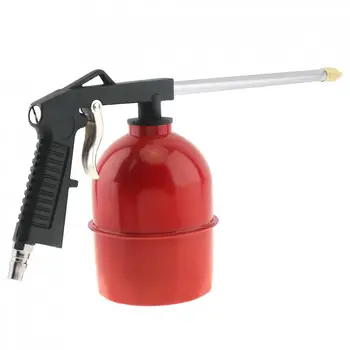 Spray Pištolo Rdeča Pot Tip Pnevmatski Spray Pištolo z 6 mm Šoba Kalibra in Aluminija Pot, za Pohištvo / Tovarniških Objektov