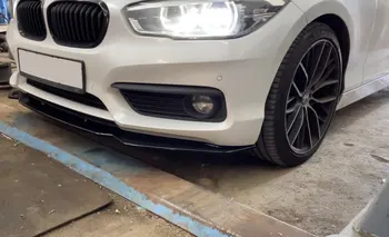 Za BMW Serije 1 F20 F21 Facelift Spredaj Splitter Diverter Raca Krilo iz Ogljikovih Vlaken PP Sprednji Odbijač za Ustnice Body Kit-2019