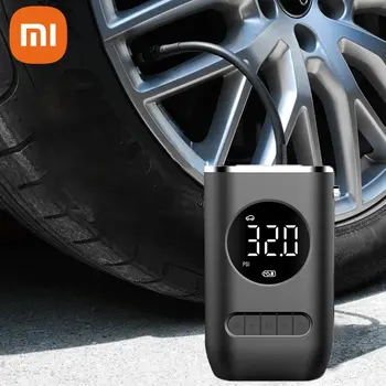 Za Xiaomi Mijia Avto Zračni Kompresor Digital Mini Prenosni Brezžični Napihljive Pnevmatike Črpalka z LED Žarnice za Avto, motorno kolo, Kolo