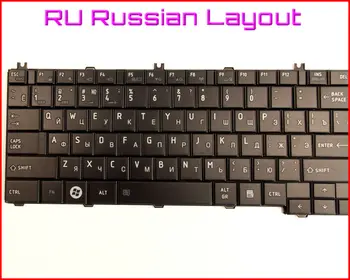 Novo Tipkovnico RU ruska Različica za Toshiba Satellite C655D-S5136 C655D-S5130 C655-S5049 C655-S5047 C655D-S5120 Laptop Črna