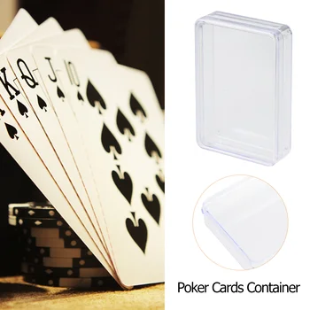 Igranje Polje Imetnik Poker Škatle Za Shranjevanje Primeru Deckholders Cleartraypackaging Primerih Tuck Igre Onemogočen Prazno Opeke Diy