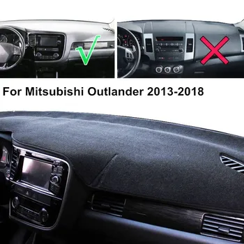 Za Mitsubishi Outlander Obdobje 2013-2018 2019 2020 Dashmat Nadzorna Plošča Pokrov Mat Pad Sonce Odtenek Instrument Zaščito Preprogo Avto Dodatki