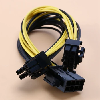 20-Pack-gnome PCI-E, 8Pin Za 2X 8 Pin (6+2) Moč Razdelilno Kabelsko Za PCIE PCI Express Sliko Kartice Y - Razdelilnik Podaljšek
