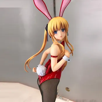 2022 novih 40 CM anime slika rdeče Seksi Saekano Dejanje Slika Eriri Spencer Sawamura Zajček Zajec PVC Model Igrača darilo Kasumigaoka Uta