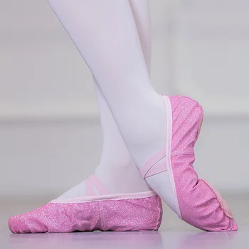 Novo Buling Balet Čevelj Otrok v Vrtec Delovanje Ples Mehko Soled Dobre Kakovosti Slika Čevlji za Dekleta, Ženske
