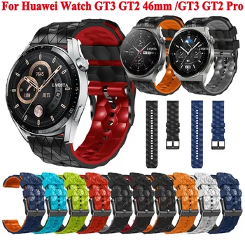 Nadomestni Trak Za Huawei Watch GT3 Pro 46mm Silikonski Trak Za Huawei GT 3 2 Runner GT2 Pro Manšeta Watchband Zapestnica