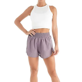 2021 priljubljenih žensk športna fitnes HLAČE ELASTIČNI PAS, ki teče hlače svetlobe dokaz svoboden fitnes hlače ponaredek dve joga hlače