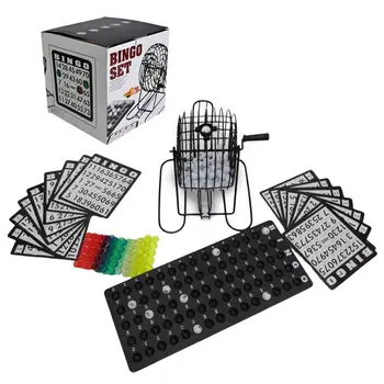 Bingo Določa 75 Žogo Tradicionalnih Bingo Loterija Družina Igra - Je Cage Kroglice Kartice Števci Party Bingo Igro Lucky Balls Igre