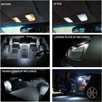 Led notranja osvetlitev Za Hyundai i20 2016 9pc Led Luči Za Avtomobile razsvetljave, komplet avtomobilske žarnice Canbus