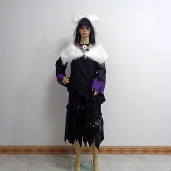 Final Fantasy XIV FO 14 Y'shtola/Ya Shutora Cos Božično zabavo Halloween Cosplay Kostum Prilagodite Velikost