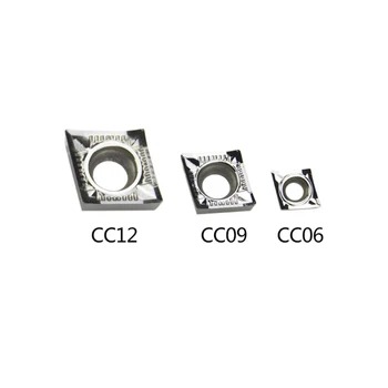 Notranja luknja diamantne VCGT trikotnik stružnica rezalnik za strokovno aluminija CCGT120404 VCGT110308 ccgt09t304 zlitine zrn