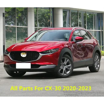 Za Mazda CX-30 CX30 2020 2021 2022 2023 Styling Kritje sončnega Senci Obrvi Zadaj Rearview Strani Stekla, Ogledala Trim Okvir 2PCs