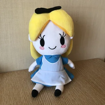 Original Disney Anime Risanke Alice Plišastih Igrač Kawaii Princesa Mehak Lutka Otrok Darilo 40 cm