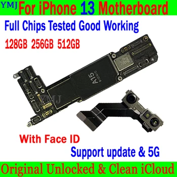 Original Brezplačno icloud Za iPhone 13 Matično ploščo Polno Odklenjen Za iPhone 13 logika odbor Podpora IOS update&5G Brezplačna dostava
