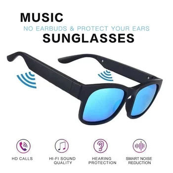 A12 Bluetooth 5.0 sončna Očala, Slušalke 3-v-1 Pametna Očala Z Mikrofonom Šport Nepremočljiva Brezžične Stereo Zvočnik Tovarne