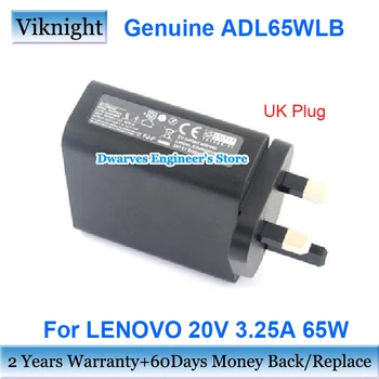 UK Plug ADL65WLB 20V 3.25 A AC Adapter Za LENOVO YOGA 3 14 JOGA 900 JOGA 700 CORE I3 I5 OGA 3-1470 JOGA 3 PRO ULTRABOOK Polnilnik