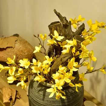 Umetni Češnja Breskov Cvet Doma Svate Cvetlični Dekor Ponaredek Plastični Model Jeseni Zaprtih Simulacije Cvetje