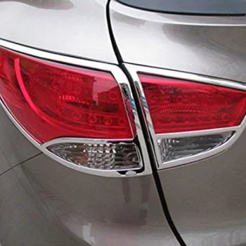 Za Hyundai Tucson IX35 2010-Visoko Kakovostne ABS Chrome Zadnja Luč Svetilke Kapuco Okrasni Pokrov Okraskov Pribor 4Pcs/Set