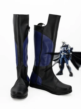 Prikriti Knight Rider Cosplay Škornji, Čevlji Za Po Meri Izdelane Poljubne Velikosti