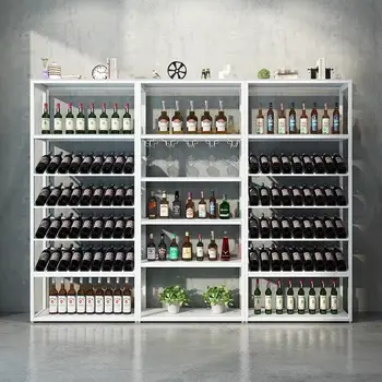 Iz nerjavečega jekla vina kabineta, vino rack villa doma v hladilniku vina kabineta, po meri vino peči kleti zaslon rack SUS 304