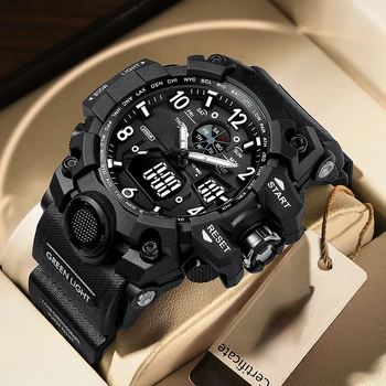 2022 novih elektronskih watch večnamensko world time shockproof šport gledajo moški študentskih športnih elektronski watch