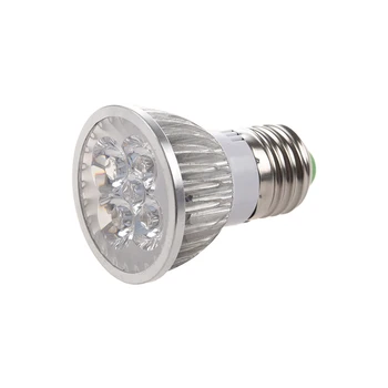 4 * 1W 85-265V E27 Tople Bele Svetlobe LED Sijalka Pozornosti