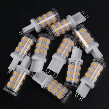 G9 Žarnice LED,3W Halogenske Žarnice,G9 Vtičnico Engergy Prihranek Led Svetilke,Naravno Bela,360LM,AC 220-240 V,Komplet 10 kosov