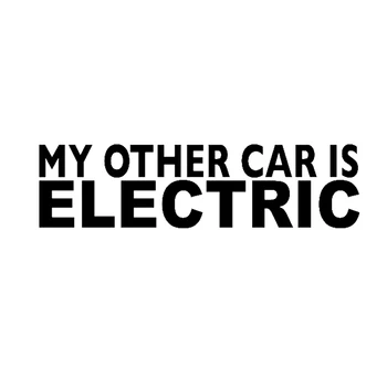 Moj drugi avto je električni avtomobil z zanimivo styling odbijača windows JDM 4X4 vinilne nalepke