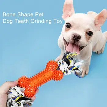 Pes Brušenje Igrača Enostavno Čiščenje Pes Molarno Igrača Kosti Oblike Hišnih Kuža Pes Molarno Žvečiti Igrača