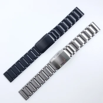 Titanium + Kovinsko Zaponko iz nerjavečega jekla Trak Za Oneplus Watch Band en plus Smartwatch Watchband Zapestnica Manšeta Dodatki