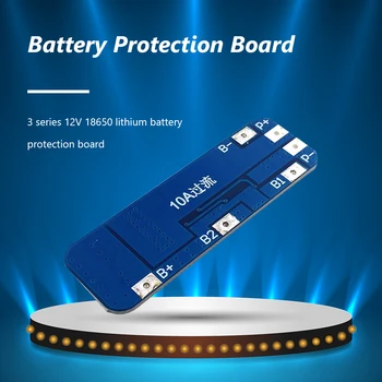 HX-3S-01 18650 Baterija Litij-Protection Board Zaščitna Kratkega stika Modul Obremenjenost Nad Razelektritve Nad-Trenutne Zaščitnik