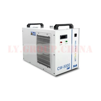 S&A Thermolysis Industrijske Chiller CW-5000 Serije za CO2 Stekla Laser Cev 120W Vode, Hladilnik CNC Vretena Hlajenje
