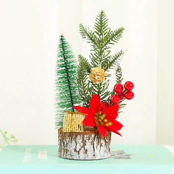 Božično Drevo Ornament Mini Božični Okraski, Drevo Božično Nakupovalno Središče Okraski Okraski, Namizno Majhno Drevo