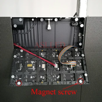 384 kos M3 Magnet Vijaki Zaprtih prostorih LED zaslon modul o določitvi dodatkov