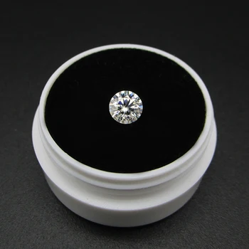 9 mm Svoboden Gemstone Debelo Krog Briljantno Cut Moissanite Diamond DEF Barve Moissanite Kamna Cena Na Karat Za Prstan