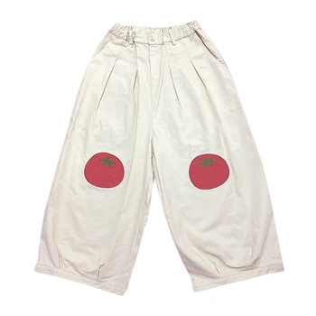 Japonski original Sufeng mehko sestra paradižnikov svoboden in lep Junior Dekliške hlače, hlače hlače