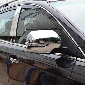 Avto Rearview Mirror Pokriva Strani Krilo Ogledalo Kape Chrome Za Luxgen 7 SUV U7 2011-2017