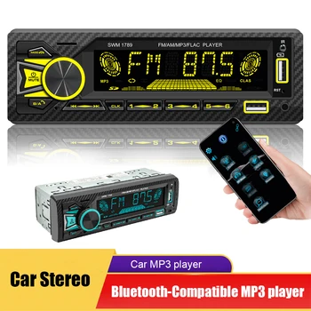 Avto MP3 Player 24V Avto Radio Stereo Sprejemnik Bluetooth 60Wx4 FM Radio Stereo Audio (Stereo zvok Glasbe USB/SD S V Dash Vhod AUX 2022 Nova